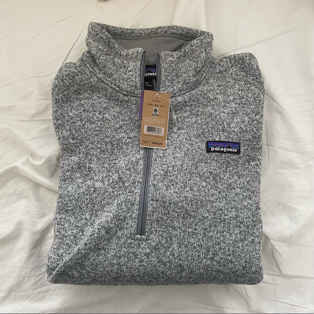 NWT Patagonia Better Sweater 1/4 zip
